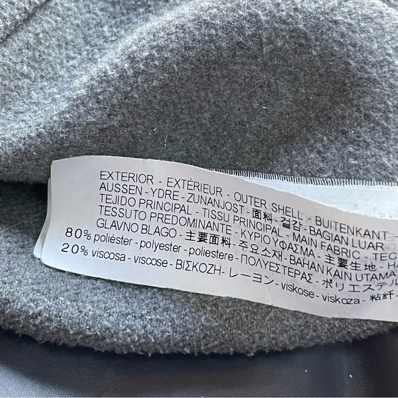 Zara Basics Outerwear A-Line Hooded Jacket - Picture 6 of 7